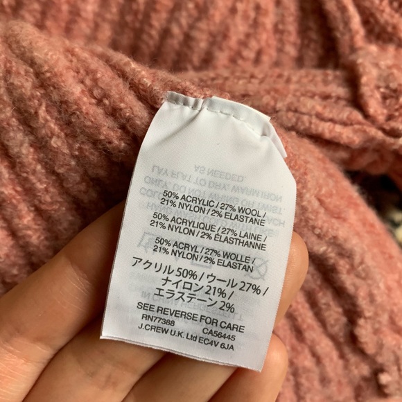 Madewell Northfield pink mockneck sweater - Picture 14 of 16